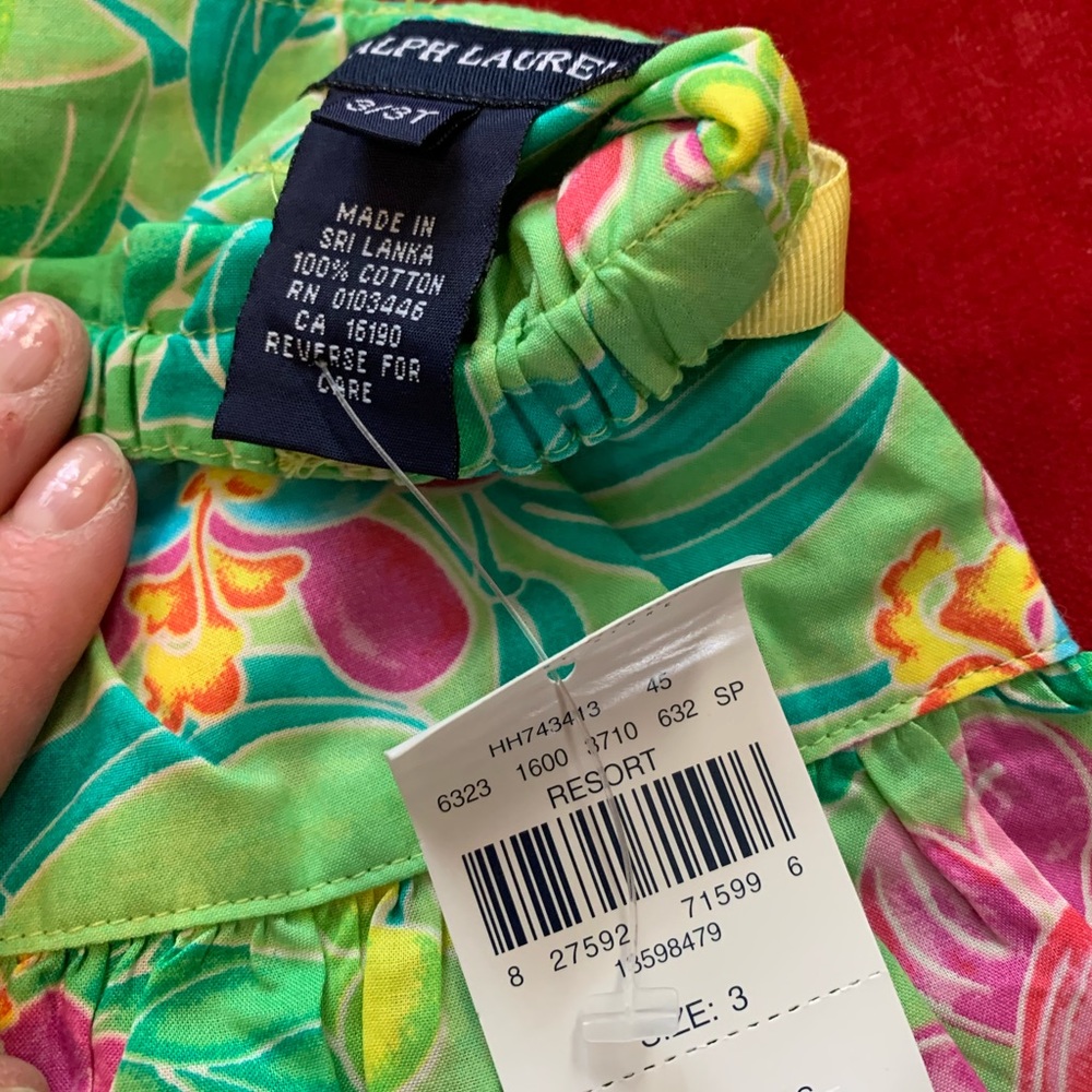 Sun skirt infant girls polo Ralph Lauren